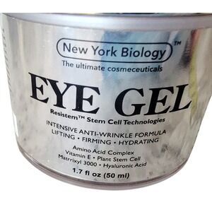New York Biology Eye Cream Moisturizer 1.7 Fl OZ‎ Discontinued NOS Exp 2018